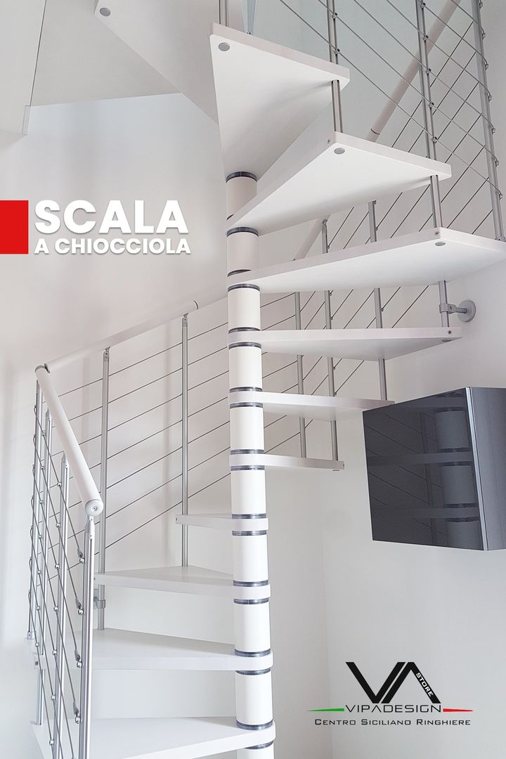 SCALA A CHIOCCIOLA ⚪️

Oggi vi presentiamo una delle nostre ultime